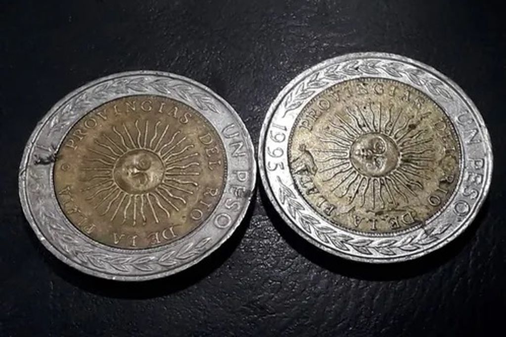 Por un error de ortografía, hay monedas de 1 peso que se venden hasta $15.000 por unidad