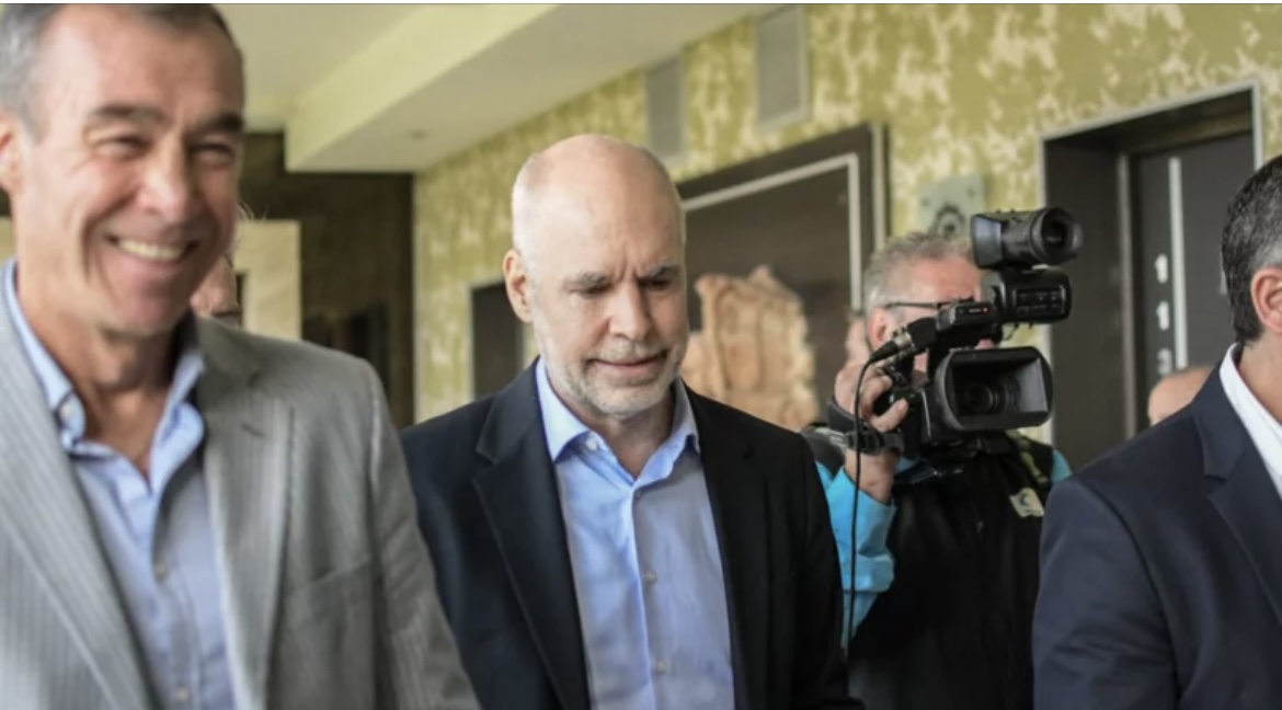 Larreta pisó tierra sanjuanina y habló de varios temas 