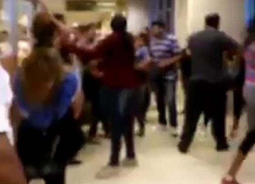 A las piñas en La Bebida: una familia fue atacada ferozmente por vecinos - VIDEOS