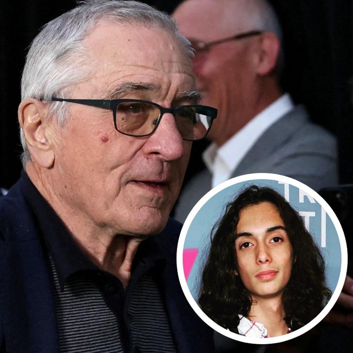 Murió el nieto de Robert De Niro: Leandro tenía 19 años