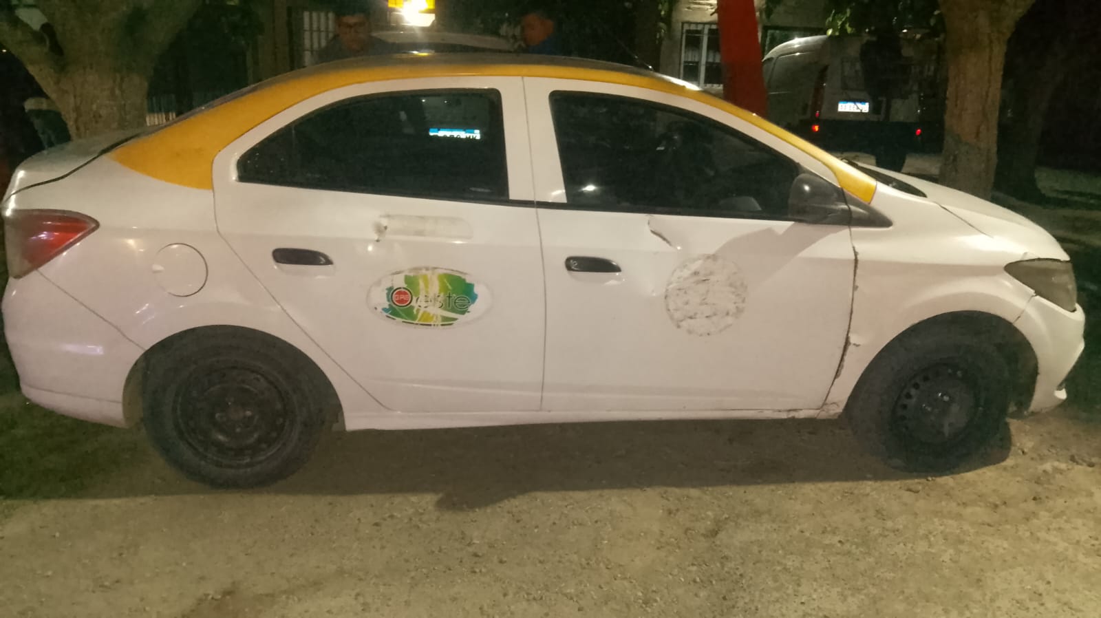 Detuvieron en Pocito a un hombre que intentaba ocultar un auto tras un grave accidente