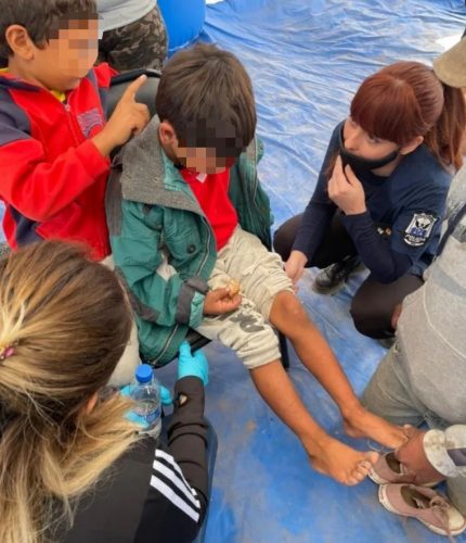 "Estaba asustado, llegó con hambre y frío" dijo la familia que encontró Gabriel