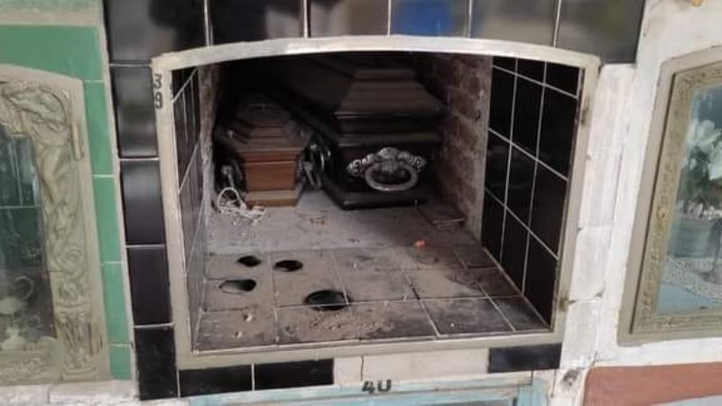 Profanaron el cementerio y los deudos lo denunciaron en redes