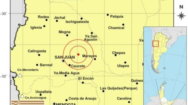 Tembló en San Juan: los detalles del intenso sismo