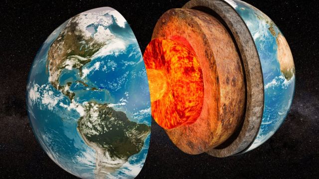 Un nuevo estudio explica cómo funciona el nuevo centro interno de la Tierra