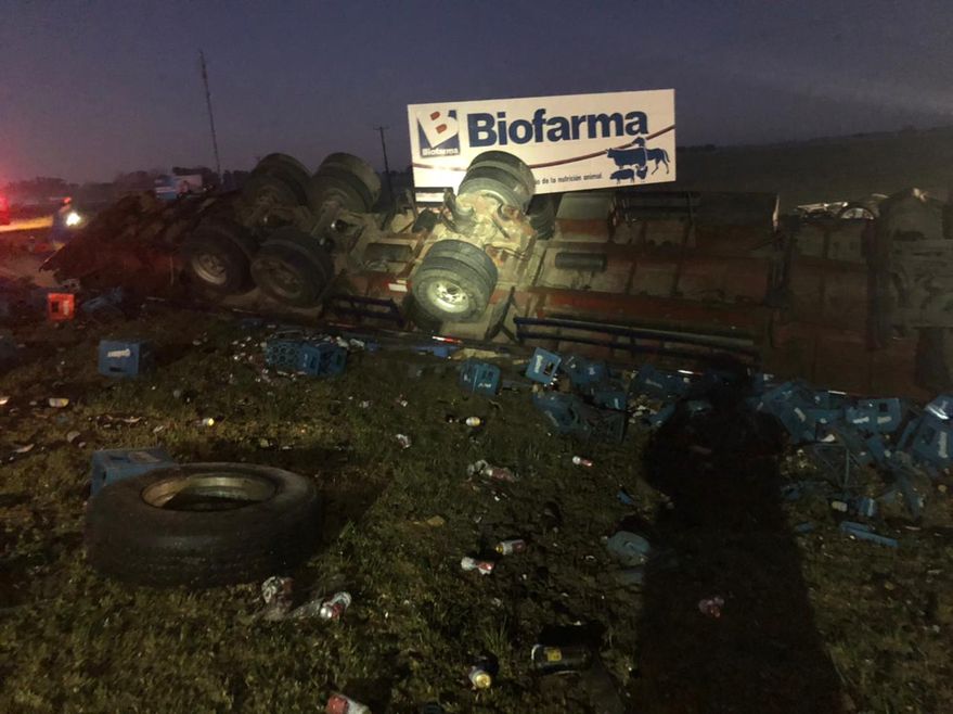 Un bebé de 4 meses perdió la vida en un triple choque en la Ruta