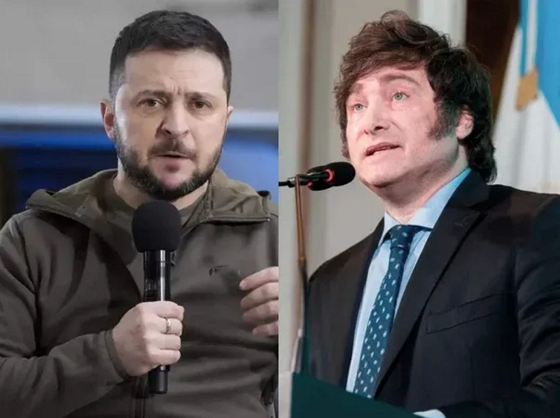 El presidente Volodímir Zelensky vendrá a la asunción de Javier Milei