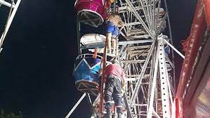 Sanjuaninos quedaron atrapados en uno de los juegos más famosos de los parques de diversiones 