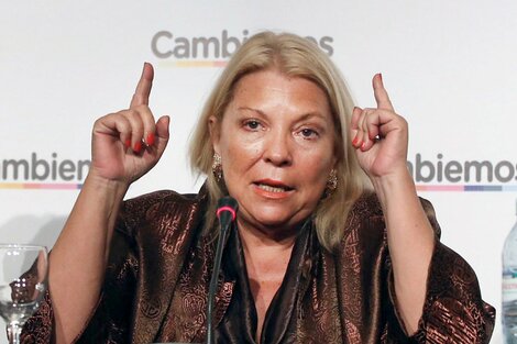 Elisa Carrió volvió a cargar contra Javier Milei: "Si gana me voy del país"