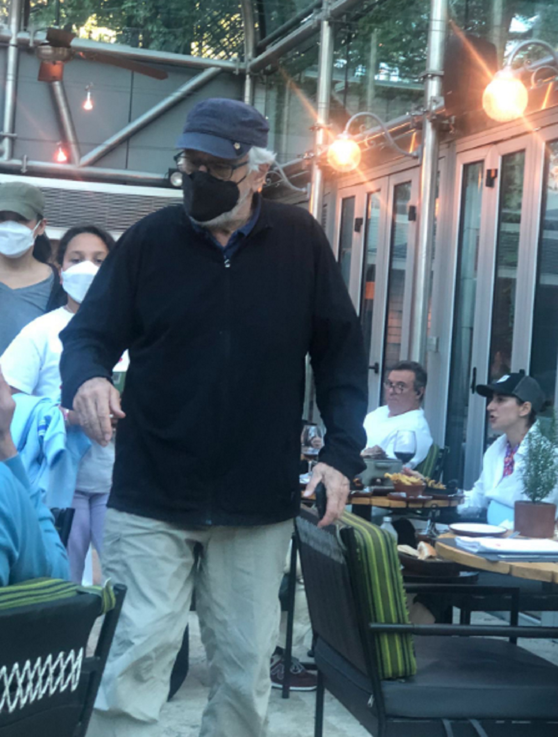 Robert De Niro en Argentina: se comió todo en una parrilla y hay fotos