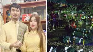 En medio de su fiesta de casamiento, el novio mató a tiros a su pareja y otros tres invitados