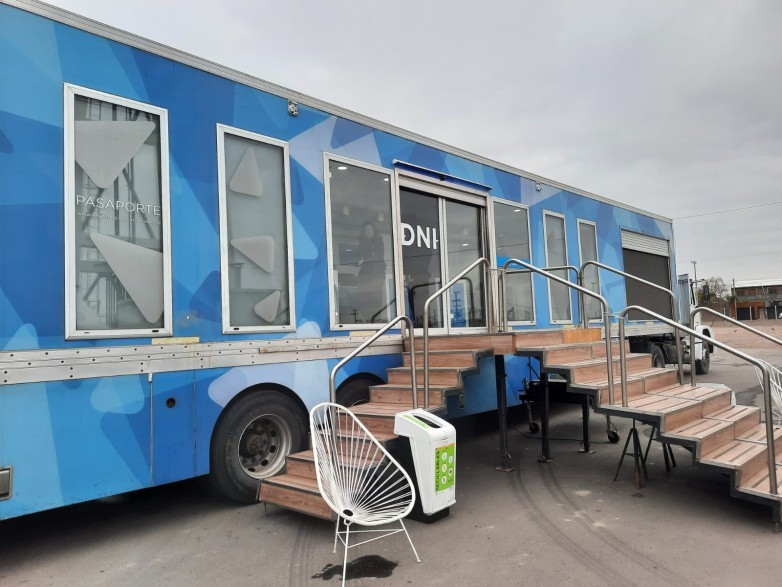 El camión para tramitar DNI y Pasaporte llegará el lunes a Calingasta