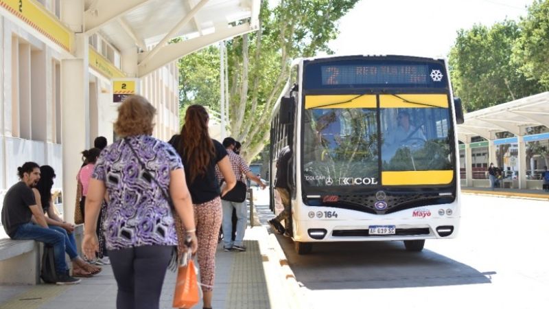 Los choferes de colectivos atentos al pago de salarios