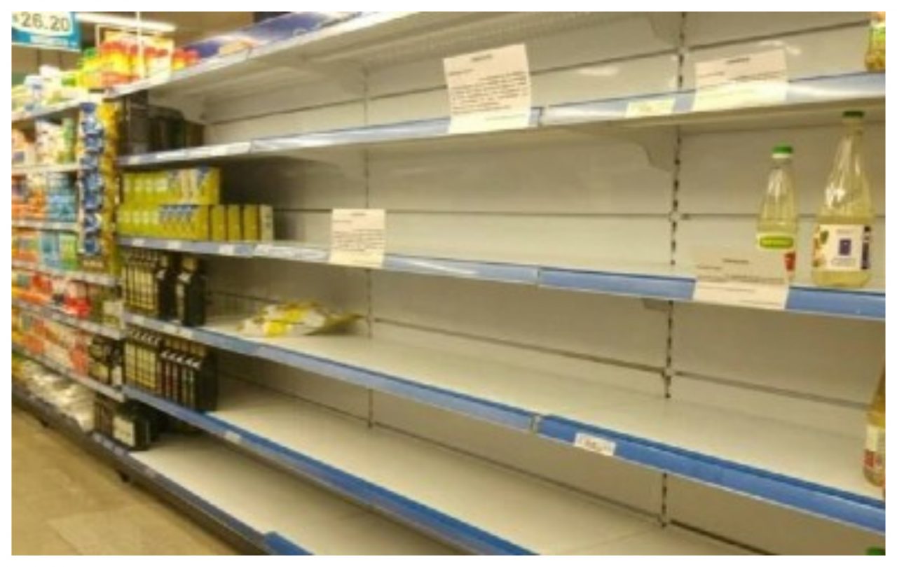 Locura por el aceite en San Juan: vaciaron todas las góndolas