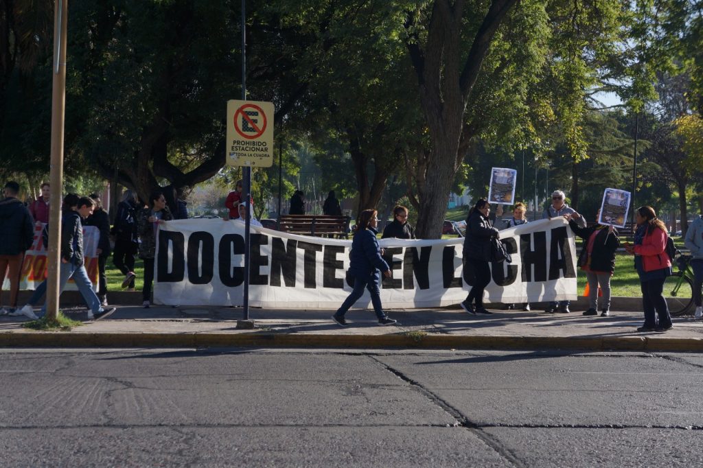 Docentes autoconvocados sanjuaninos vuelven a las calles