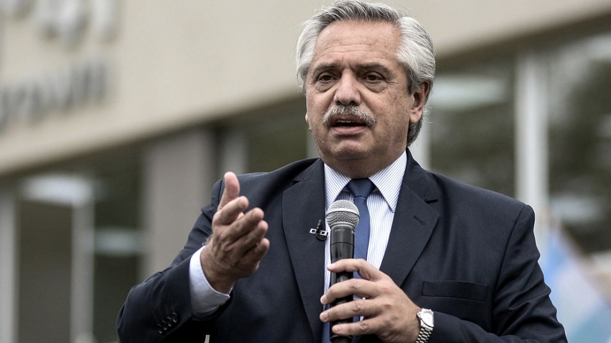 Alberto Fernández encabeza un acto por sus tres años de gobierno