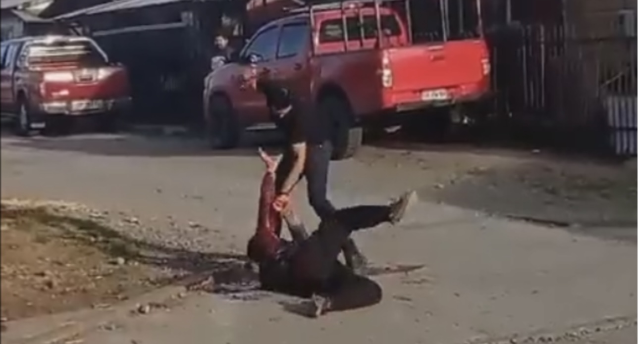 Chile: un hombre mató a su hermano de 43 puñaladas en plena calle 