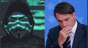 Los hackers de Anonymous le declararon la guerra a Bolsonaro