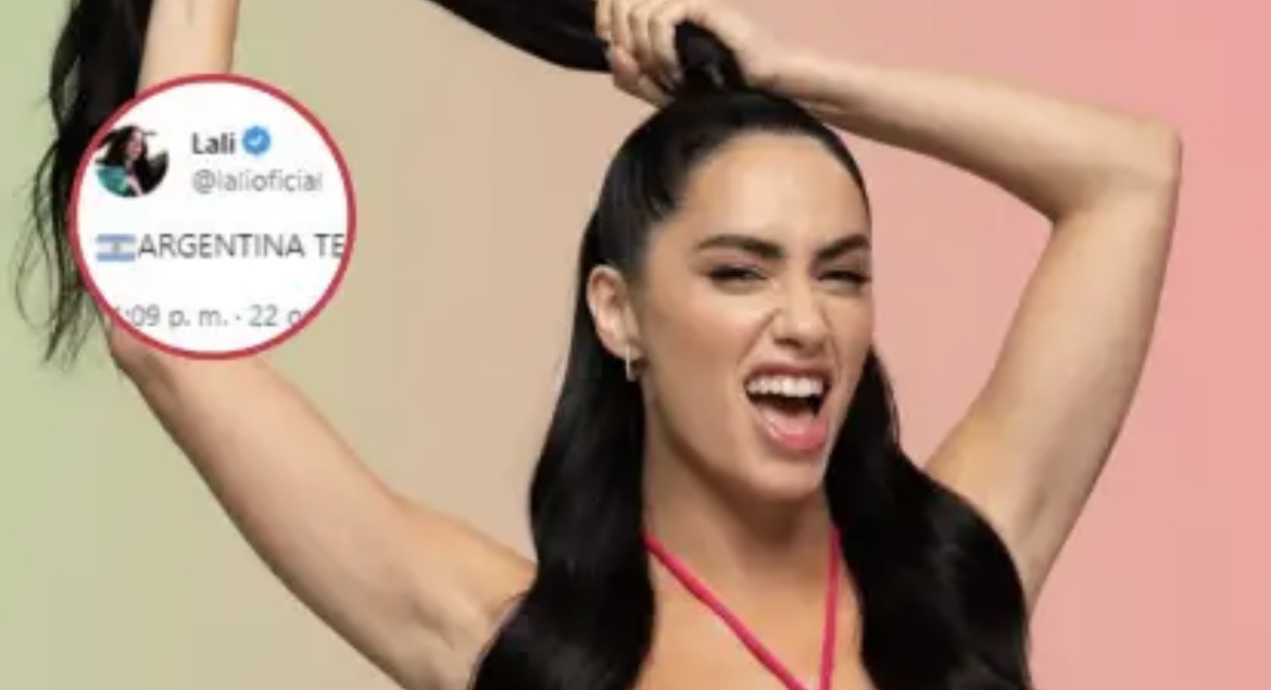 Lali celebró el triunfo de Massa 