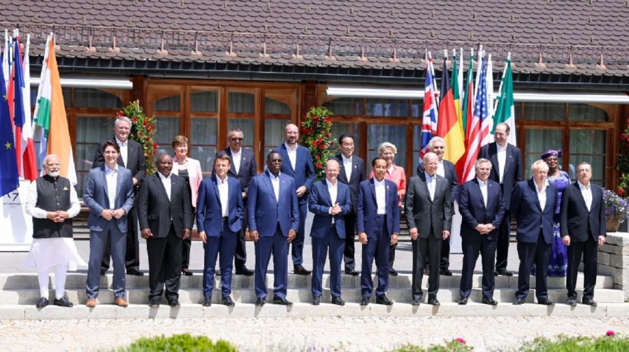 El Presidente se mostró conforme con su presencia en la cumbre del G7