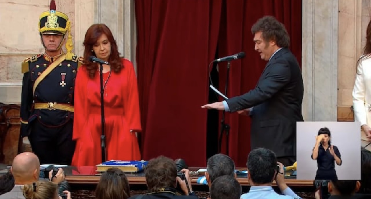 Milei juró y es el nuevo Presidente de la Argentina 