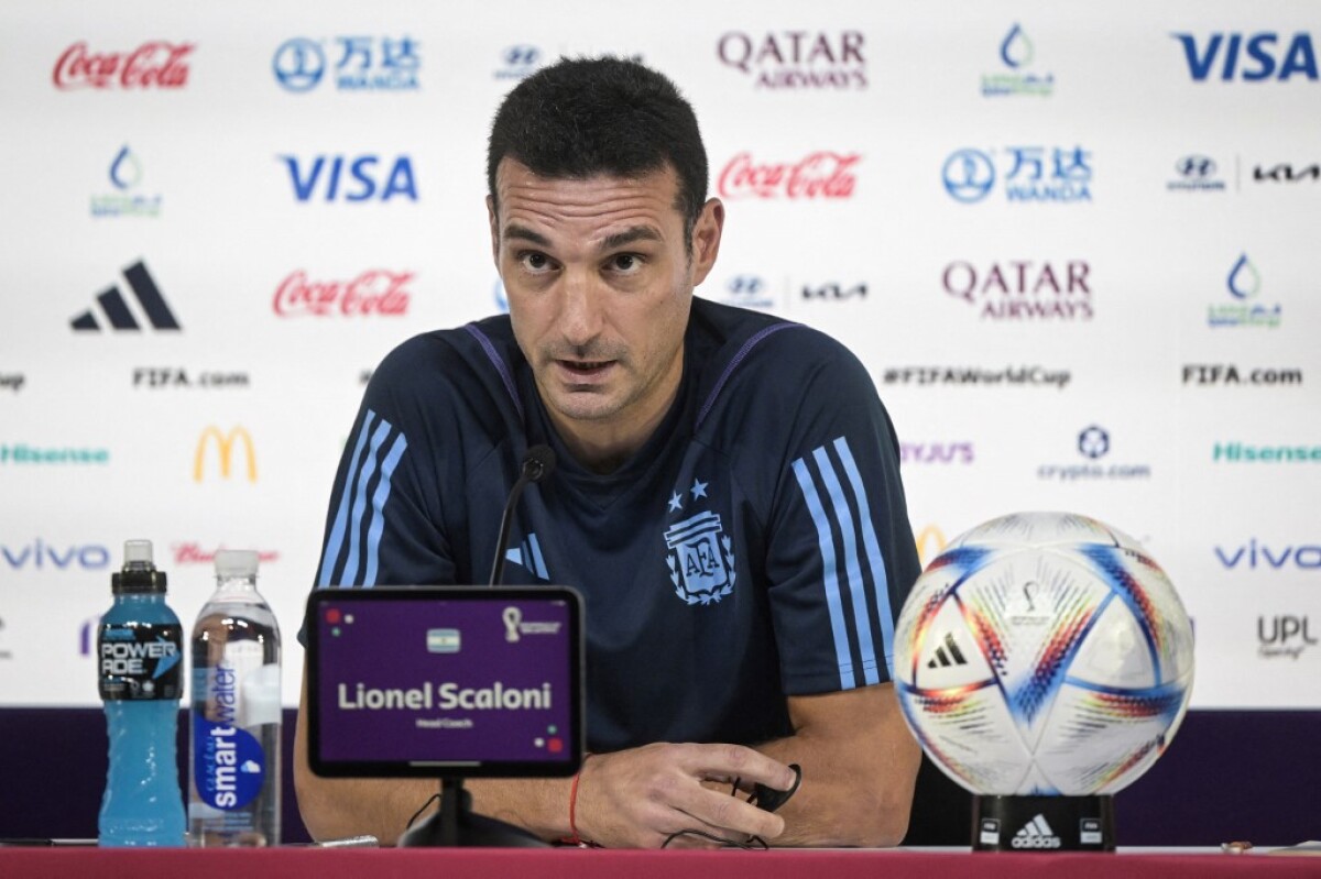 Scaloni, antes de enfrentar a México: "No vamos a cambiar nuestra manera de jugar"