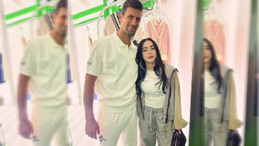 El inesperado encuentro entre Nicki Nicole y Novac Djokovic 