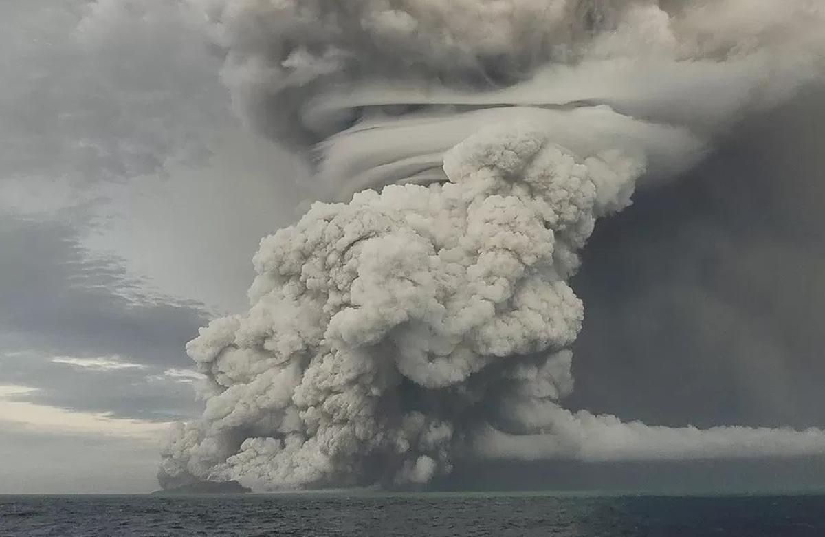 Cómo impactó en el agujero de ozono la erupción volcánica en Tonga