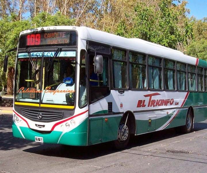 Sorpresivo paro de choferes de la empresa El Triunfo