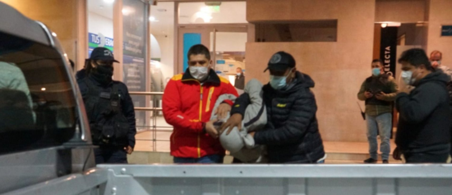Intentaron robar en una sucursal bancaria céntrica