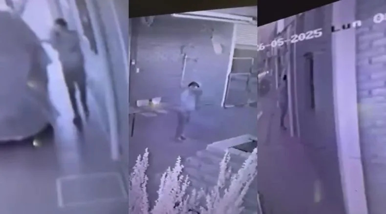 Se metió a robar en una casa y salió con las manos vacías