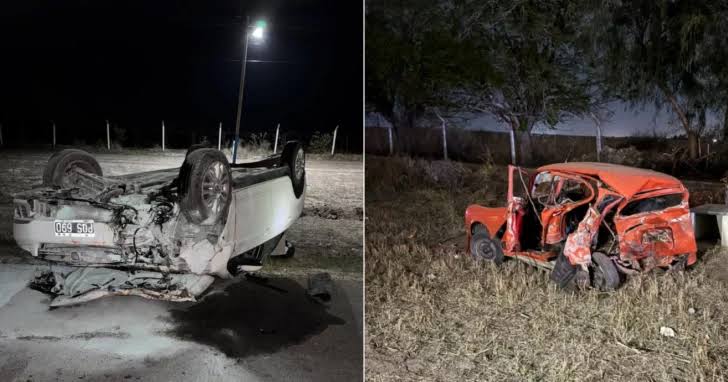 Tragedia en la Ruta 20: un hombre murió tras un fuerte choque en Las Chacritas