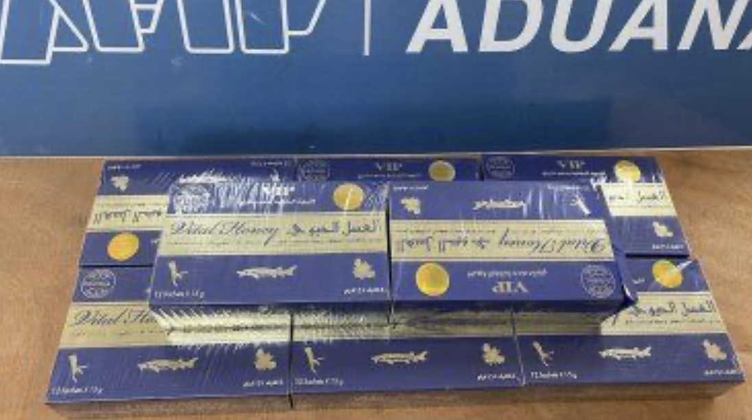 Aduana evitó el contrabando de un estimulante sexual prohibido valuado en $288.000