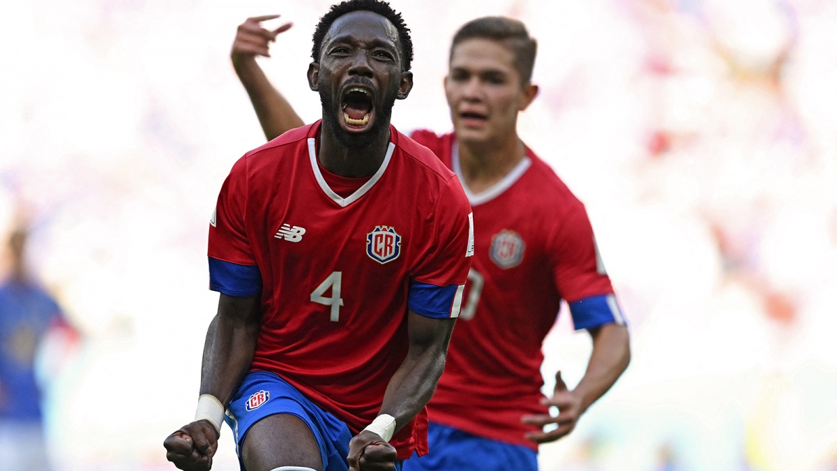 Costa Rica venció 1 a 0 a Japón y dio la sorpresa en el Mundial de Qatar