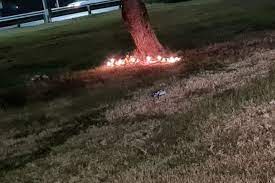¡Macumba! Dieron con un extraño ritual en la avenida y hablan de "brujerías"