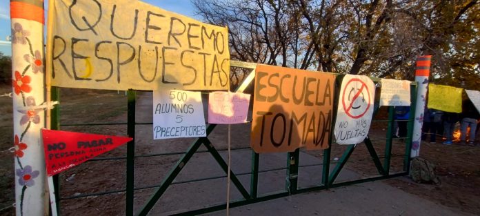 Cerraron la escuela Agrotécnica de Sarmiento por riesgo eléctrico