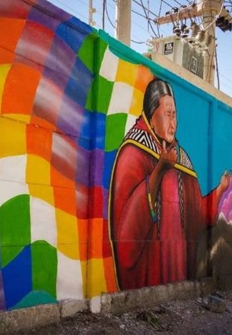 Rivadavia se llena de color gracias a los murales