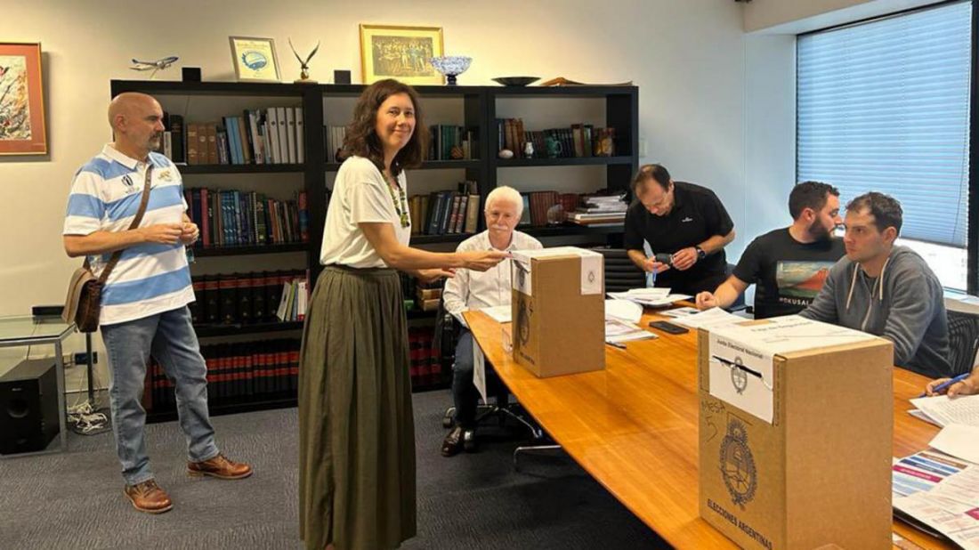Avanza la votación de los argentinos en el exterior menos en Israel y Ucrania