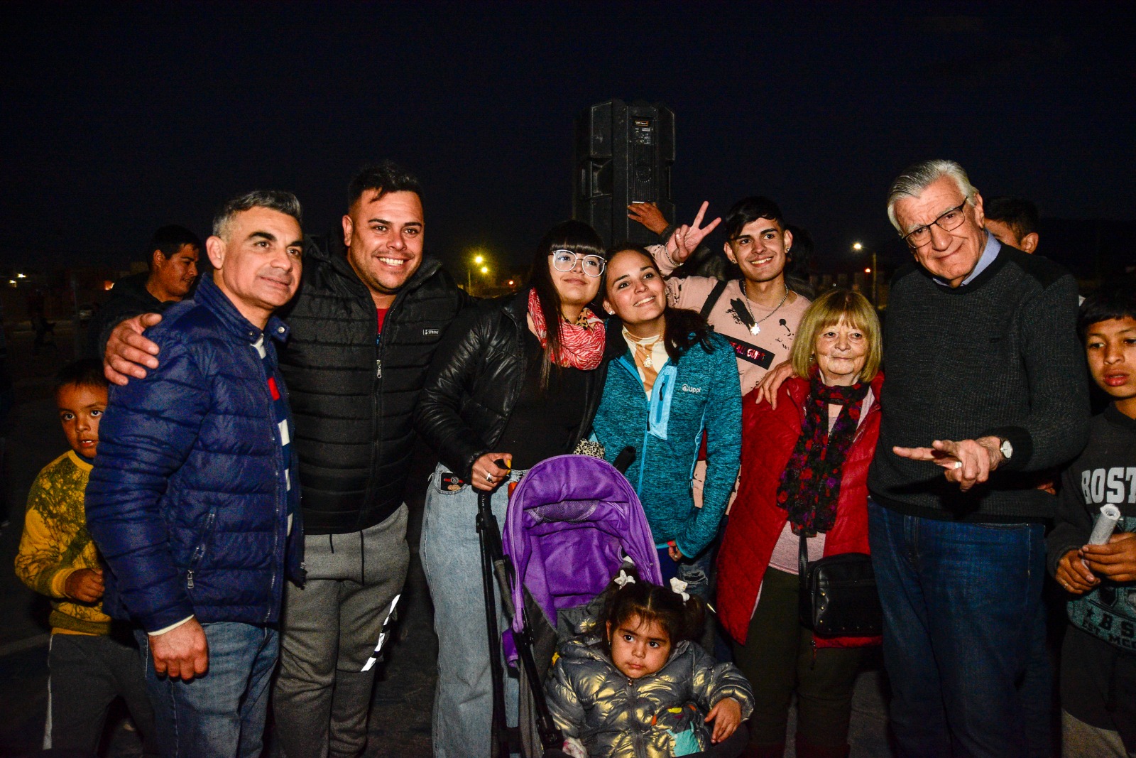 El Barrio mas grande de la provincia recibió la visita de la formula Gioja-Gramajo 