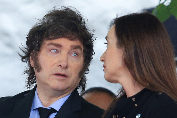 "Burra", "traidora" y "populista": los mensajes explosivos contra Villarruel que difundió Milei