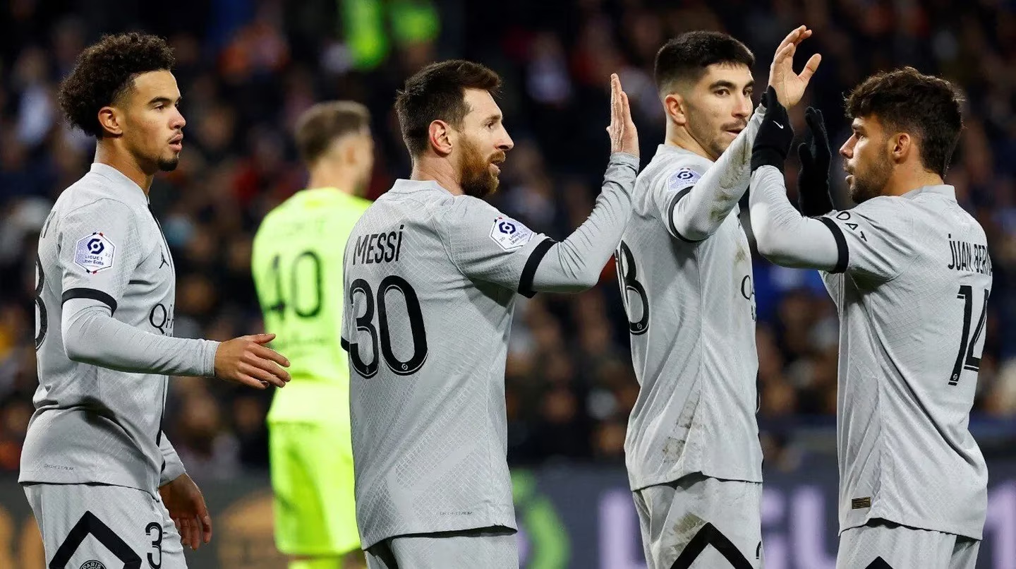 Messi anotó para el triunfo del PSG sobre el Montpellier por 3 a 1