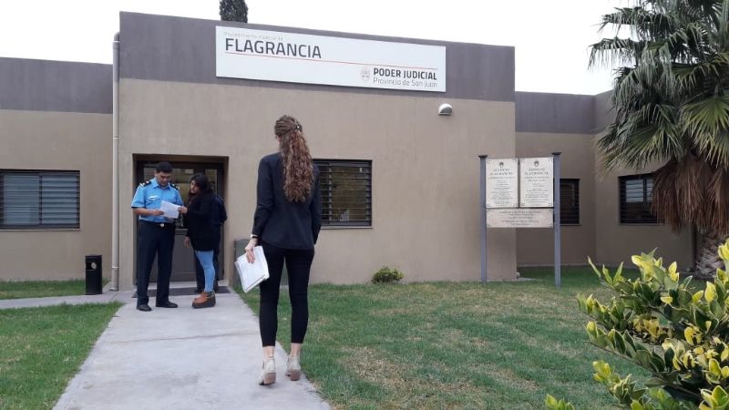 Flagrancia: Iniciaron las audiencias por los saqueos