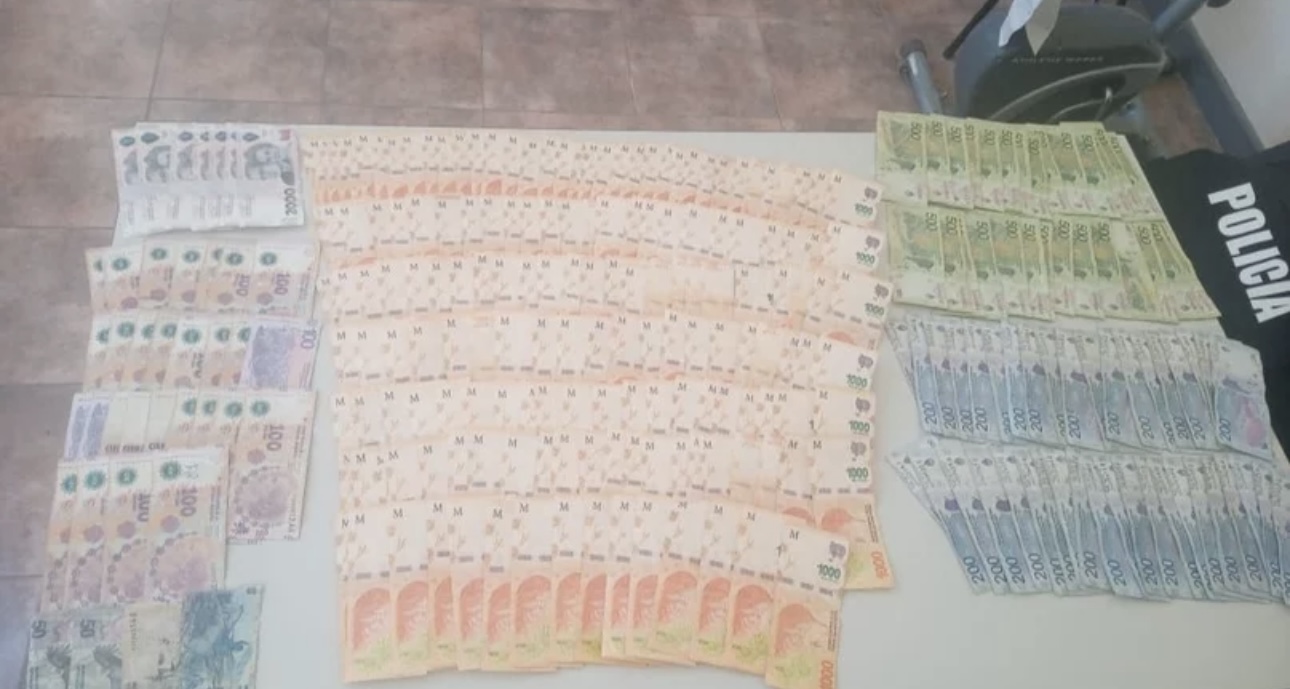 Gran allanamiento en San Martín: secuestraron dinero y drogas