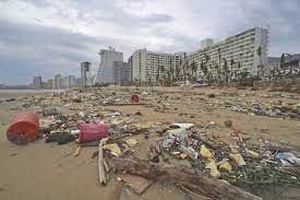 Hay al menos 27 muertos y cuatro desaparecidos por el paso del huracán Otis en México