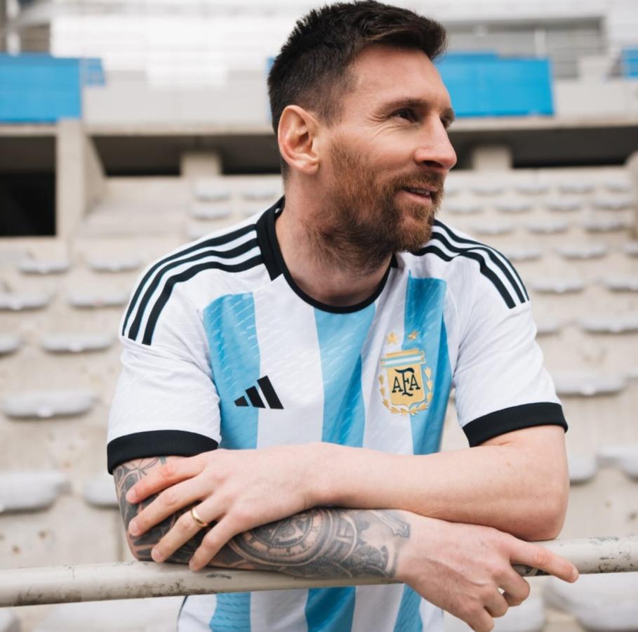 Conocé la camiseta de la selección argentina para el Mundial