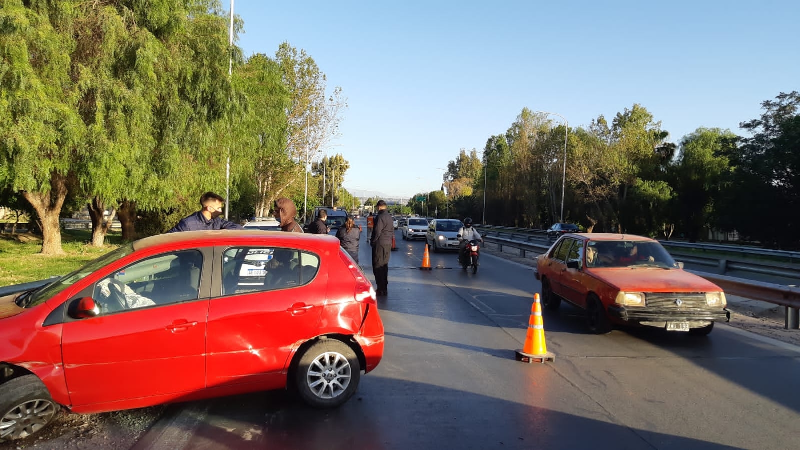 Chocó en el mismo lugar donde una mujer falleció hace una semana