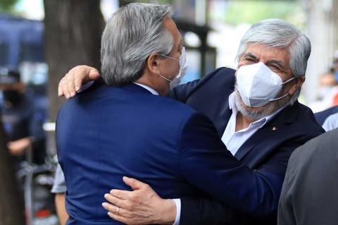 Fernández se reunió con Moyano por el Día del Camionero