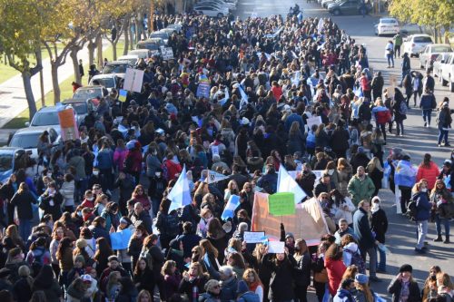 Autoconvocados buscan que se pague el 40% de incremento salarial en una sola cuota