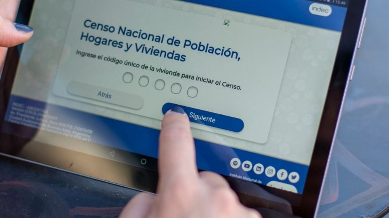 El 30% de la población argentina ya hizo el Censo Digital