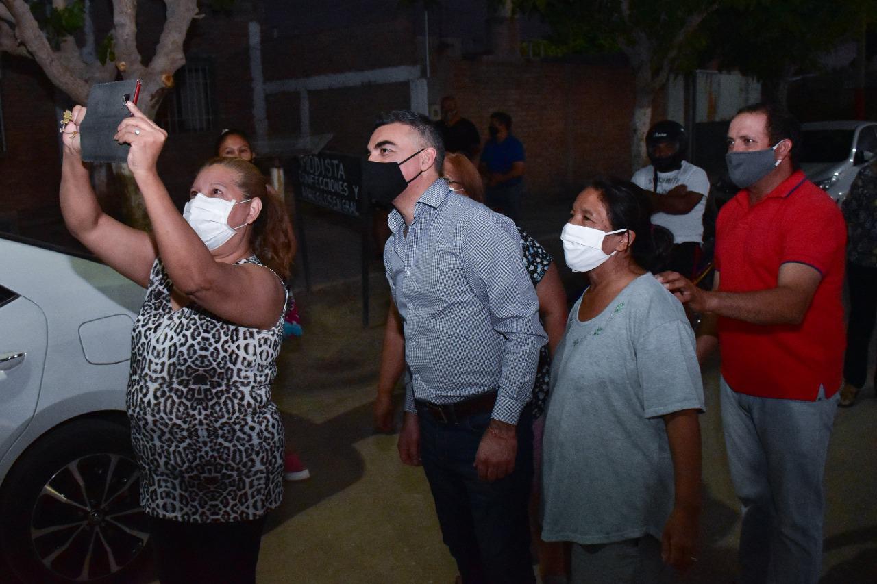 La luz LED llegó al Barrio 19 de Noviembre